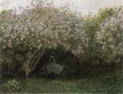 Claude Monet Lilacs,Gray Weather oil painting artist